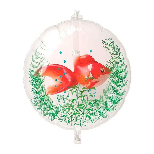 Balão de Festa Microfoil 20" 50cm - Aquario - 1 unidade - Cromus - Rizzo