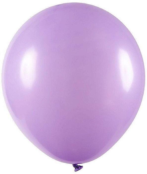 Balão de Festa Redondo Big Balão 25" - Lilas - 01 Unidade - Art-Latex - Rizzo