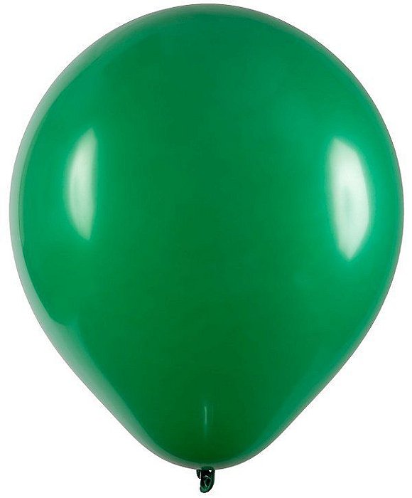 Balão de Festa Redondo Big Balão 25" - Verde - 01 Unidade - Art-Latex - Rizzo
