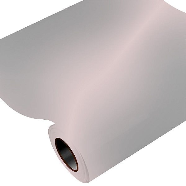 Vinil Adesivo Metálico 30cmx25m - Prata - 1 unidade - Rizzo