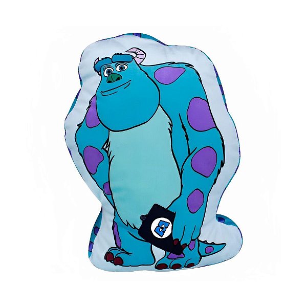 Almofada Sullivan 34cm- Monstros SA - 1 unidade - Disney Original - Rizzo