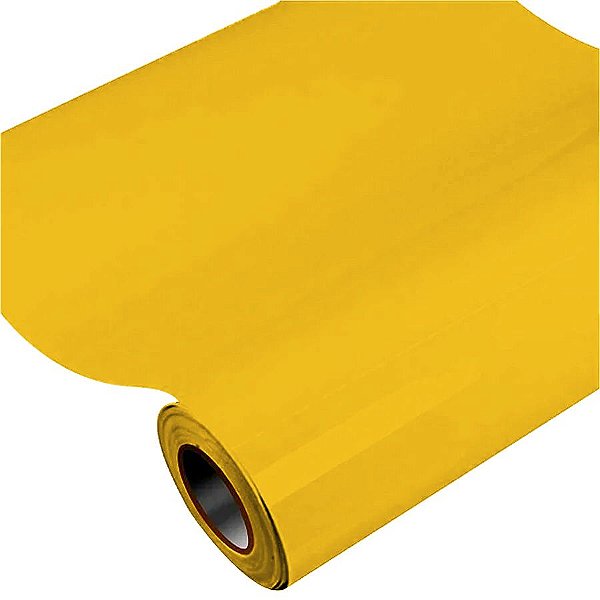 Vinil Adesivo Metálico 5m x 30cm - Ouro - 1 unidade - Rizzo