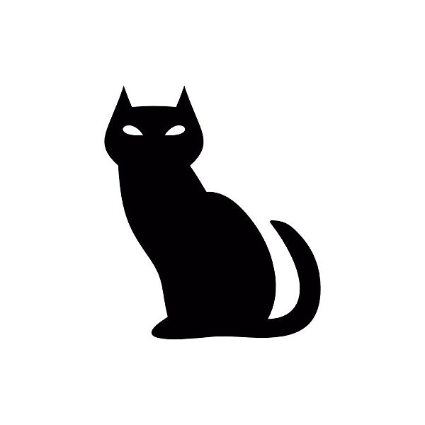Transfer - Gato de Halloween - 1 unidade - Rizzo