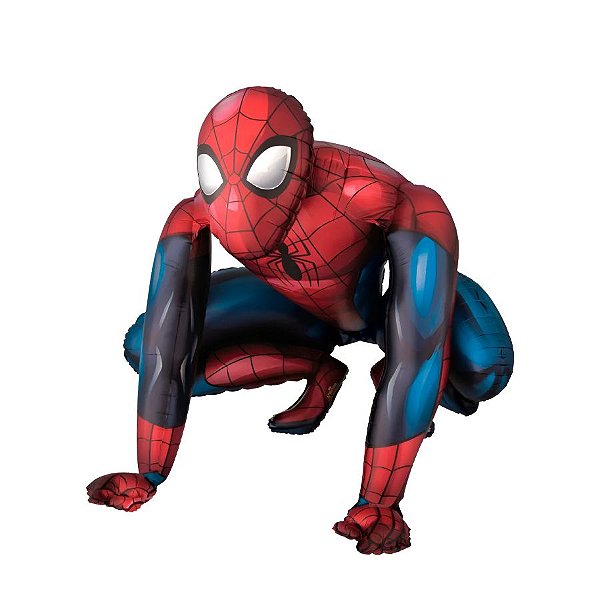 Balão de Festa Metalizado 36'' 91cm - Homem Aranha  - 1 unidade - Cromus - Rizzo