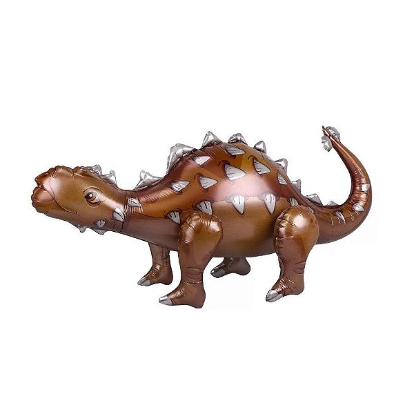 Balão de Festa Metalizado 39" 100cm - Dinossauro  - 1 unidade - Rizzo