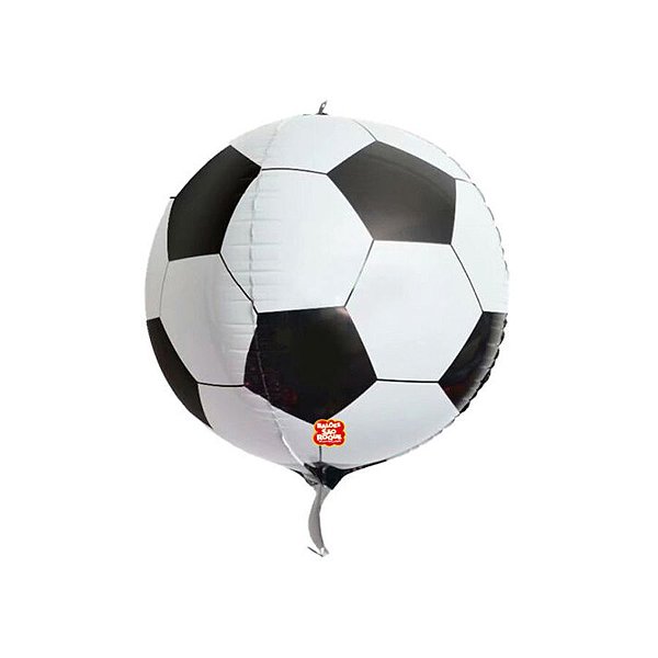 Balão de Festa Metalizado 4D 25" 63cm - Bola - 1 unidade - Balões São Roque - Rizzo