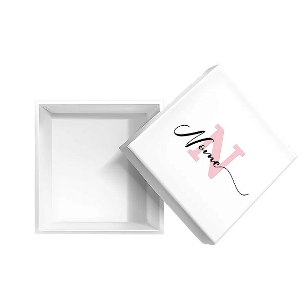 Caixa Cubo Dia das Mães - Todo Amor do Mundo - 1 unidade - Rizzo Personalizado