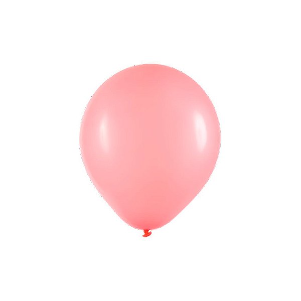 Balão de Festa Redondo Profissional Látex Liso - Rosa Cupcake - 1 unidade - Art-Latex - Rizzo
