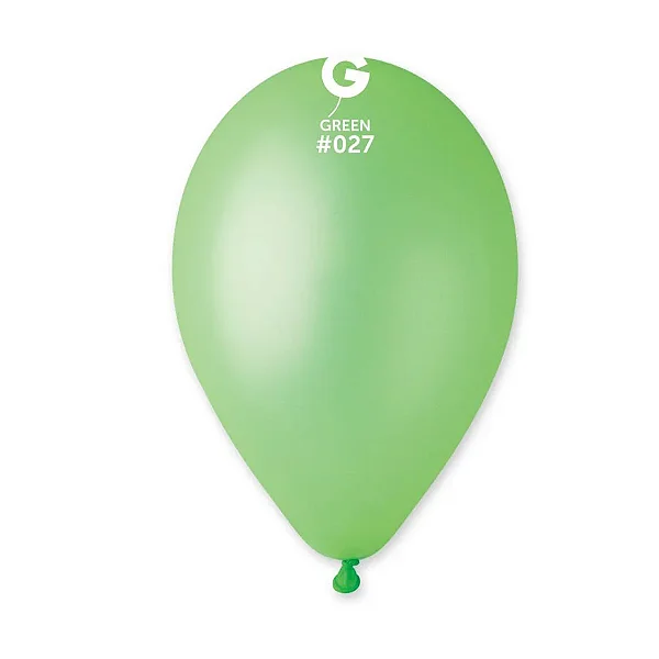 Balão de Festa Látex Neon - Green (Verde) #027 - 1 unidade - Gemar - Rizzo