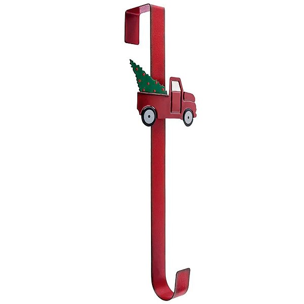 Suporte de Guirlanda Caminhonete de Natal - 38cm - 1 unidade - Cromus - Rizzo