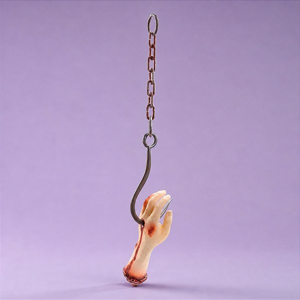 Enfeite Decorativo Halloween - Mão Com Gancho - 70cm - 1 unidade - Cromus - Rizzo