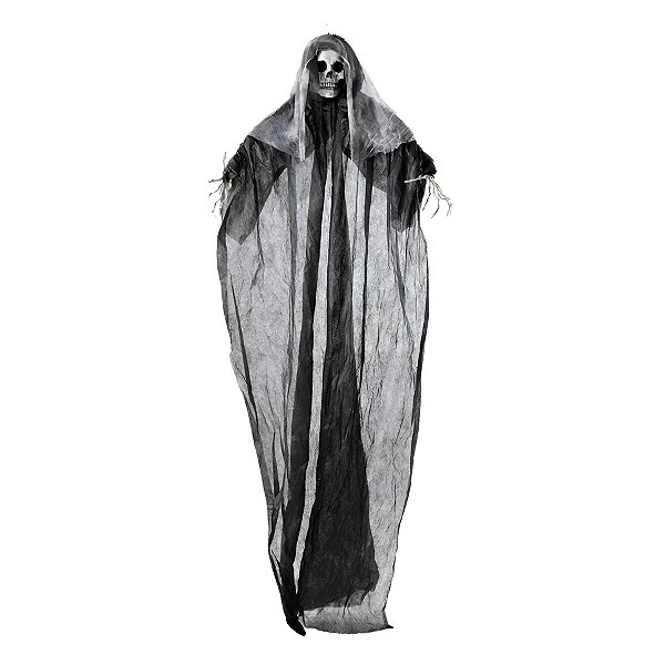 Enfeite Decorativo Halloween - Caveira Thor - 1,80m  - 1 unidade - Cromus - Rizzo