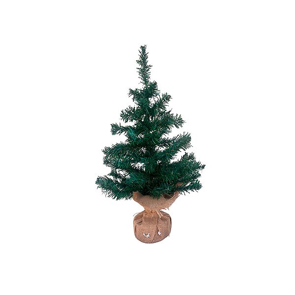 Árvore de Natal Modelo Gergelim - 60 galhos - 60cm - Ref. RZO417 - 1 unidade - Rizzo