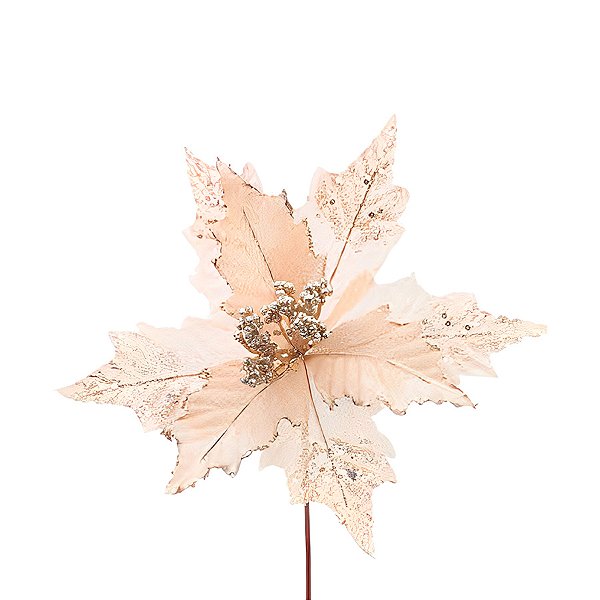 Poisentia Decorativo - Glitter Nude - 30cm - 1 unidade - Cromus - Rizzo