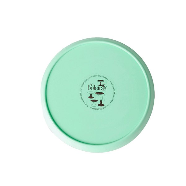 Tampo Cogumelo Fosco - 170mm - Verde Claro - 1 unidade - Só Boleiras - Rizzo