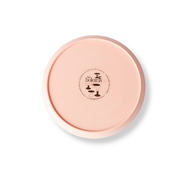 Tampo Cogumelo Fosco - 130mm - Nude - 1 unidade - Só Boleiras - Rizzo