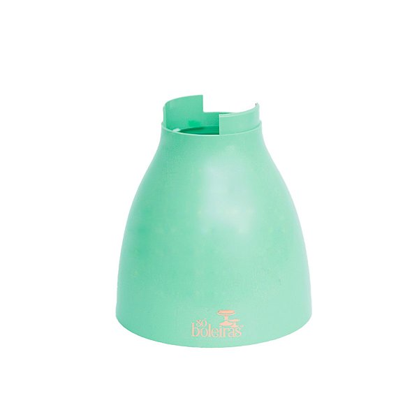 Pé Cogumelo Fosco - 120mm - Verde Claro  - 1 unidade - Só Boleiras - Rizzo
