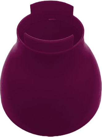Pé Cogumelo - 150 - Roxo - 1 unidade - Só Boleiras - Rizzo
