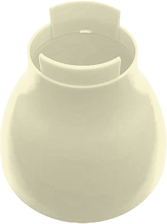 Pé Cogumelo - 120 - Off White - 1 unidade - Só Boleiras - Rizzo