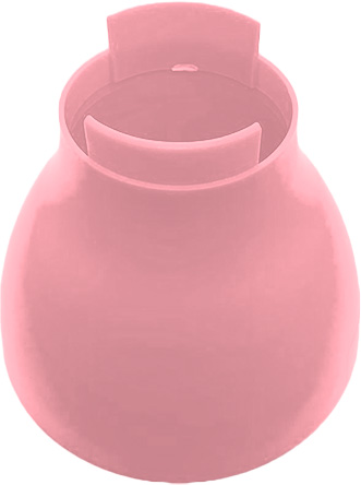 Pé Cogumelo - 120 - Rosa Bebe - 1 unidade - Só Boleiras - Rizzo
