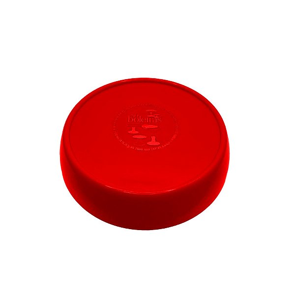 Tampo Cogumelo - 170 - Vermelho - 1 unidade - Só Boleiras - Rizzo