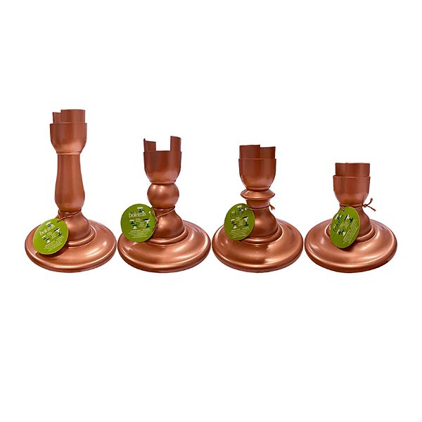 Base Pé Boleira - Rose Gold - Só Boleiras - Rizzo Balões