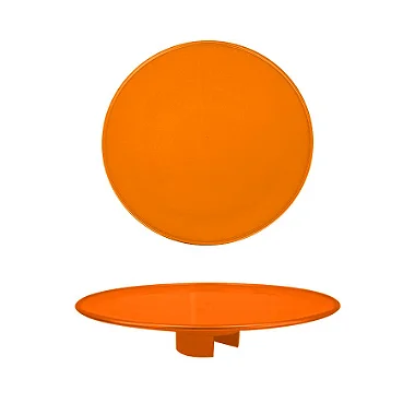Tampo Boleira - Laranja Neon - Só Boleiras - Rizzo Balões