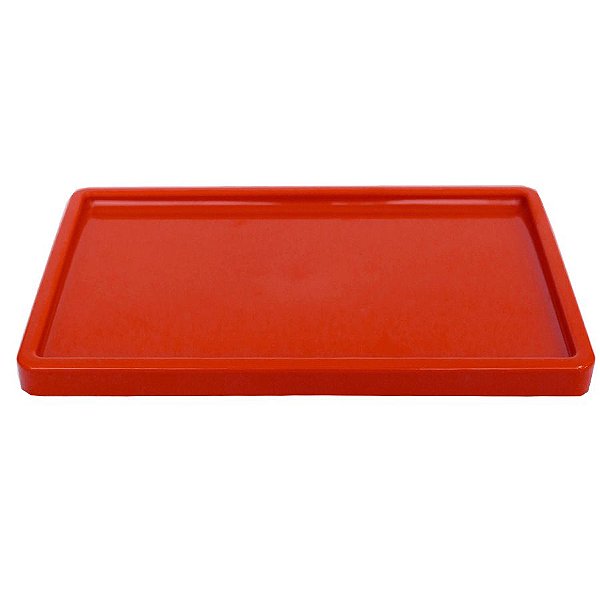 Bandeja Retangular 30x18cm Terracota - 01 unidade - Só Boleiras - Rizzo Embalagens