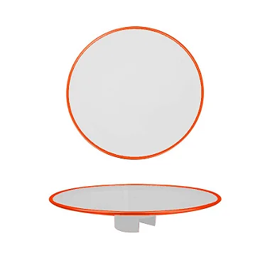 Tampo Boleira - Laranja Neon Clean - Só Boleiras - Rizzo Balões