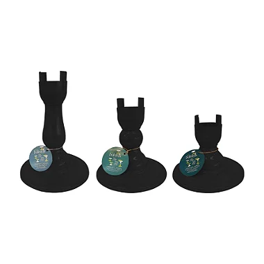 Base Pé Boleira - Preto - Só Boleiras - Rizzo Balões