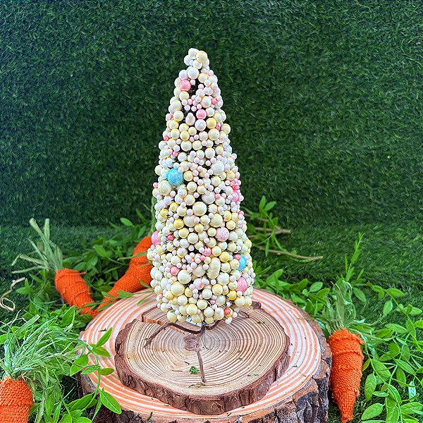 Árvore Berry com Ovos 29cm - Colorido - 1 unidade - Cromus - Rizzo