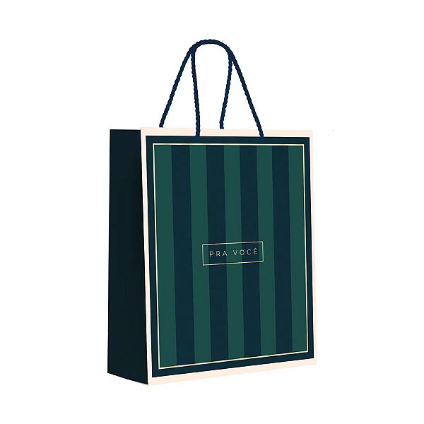 Sacola de Papel Premium - James - 1 unidade - Cromus - Rizzo