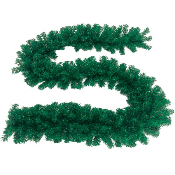 Festão de Natal Verde - 220 galhos - 270cm - Ref. RZO406 - 1 unidade - Rizzo