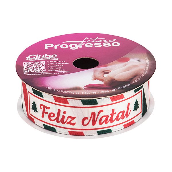 Fita de Cetim 10m x 22mm - Cor 163 - Selos de Cartão Postal - Rolo 10 metros - 1 unidade - Progresso - Rizzo