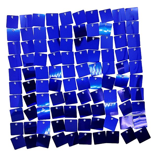 Painel Metalizado Shimmer Wall Azul Royal Vazado - 30x30cm - 1 unidade - Rizzo