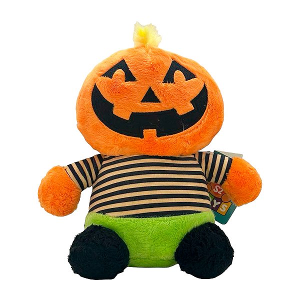 Abóbora Punk de Pelúcia - 23cm - 1 unidade - Rizzo