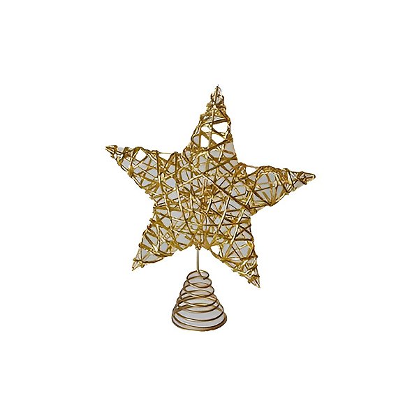 Enfeite de Natal Estrela Ponteira - 25cm - 1 unidade - Rizzo