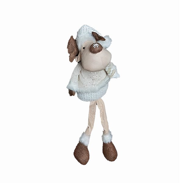 Enfeite de Natal Rena - 34cm - 1 unidade - Rizzo