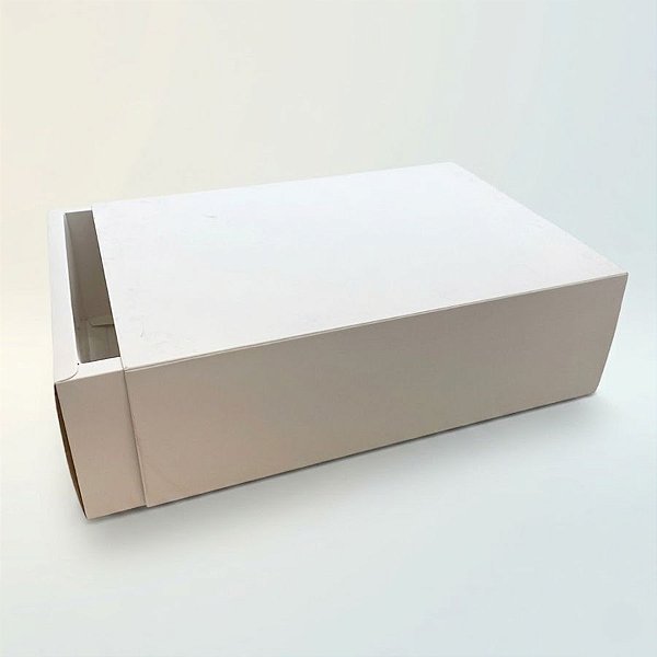 Caixa Gaveta Premium N°1 - Branca - 27x19x8,5cm - 5 unidades - Rizzo
