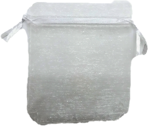 Saquinho de Organza - Cinza - 10 unidades - Rizzo