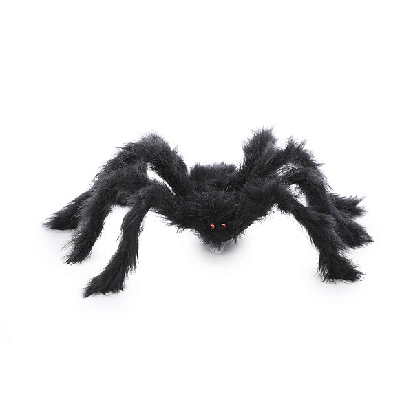 Enfeite Decorativo de Halloween - Aranha Preta P  - 1 unidade - Cromus - Rizzo