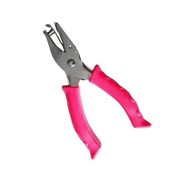 Alicate Furador Rosa - 6mm - 1 unidade - Art Montagem - Rizzo