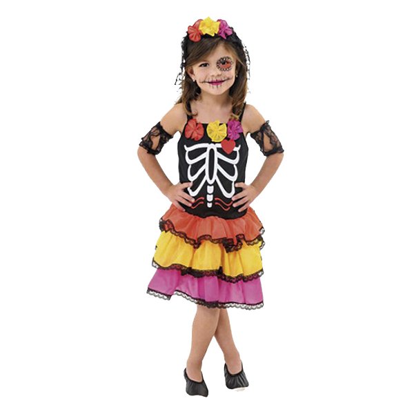 Fantasia Mexicana de Halloween - 1 unidade - Rizzo