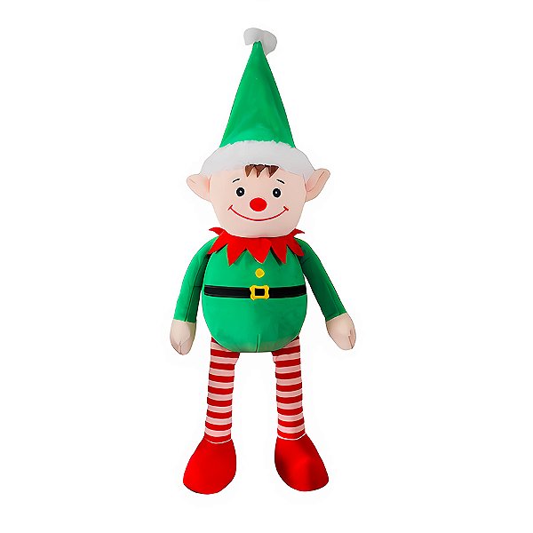 Duende de Pelúcia Listrado - 40cm - 1 unidade - Rizzo