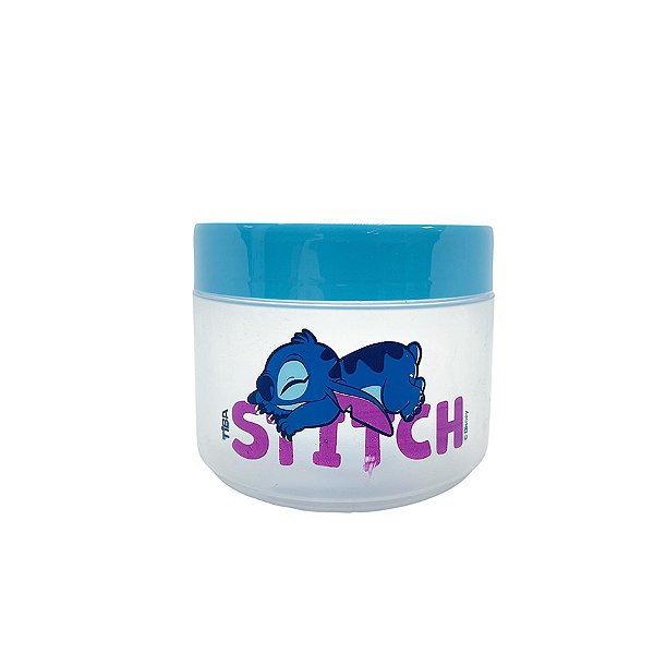Pote de Plástico Organizador Stitch - 8x9,5cm - 500ml - 1 unidade - Rizzo