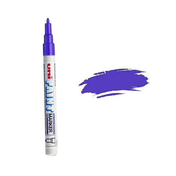 Caneta Posca Permanente 1.2mm - Violeta - 1 unidade - Posca - Rizzo
