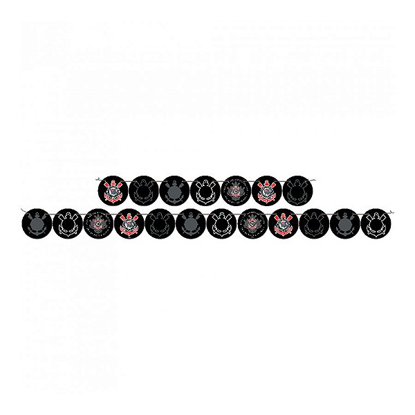 Faixa Decorativa - Corinthians - 1 unidade - Festcolor - Rizzo
