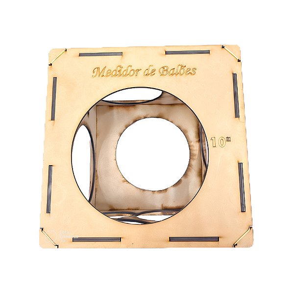 Medidor de Balões em MDF - 19 Medidas - 5 Placas - 1 unidade - Figadoli - Rizzo