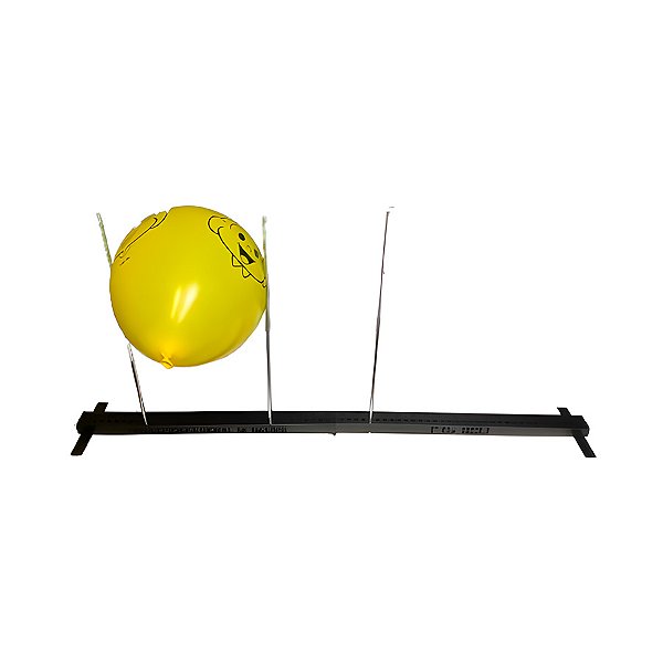 Medidor de Metal para Balão Profissional 16'' - Preto - 1 unidade - Figadoli - Rizzo