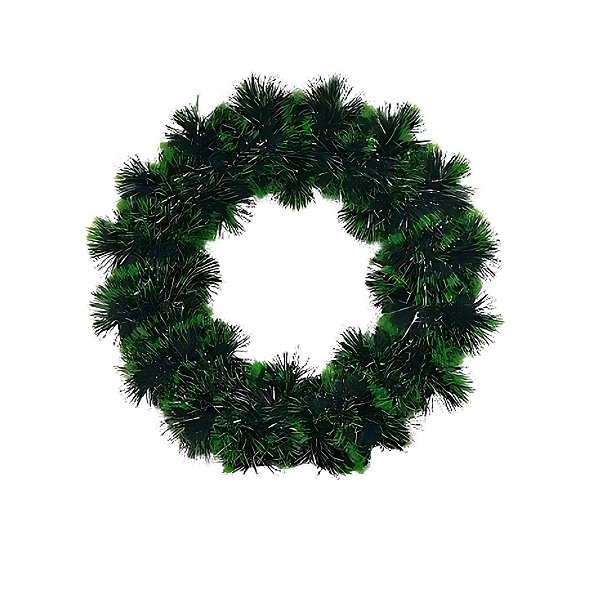 Guirlanda de Natal Verde - 90cm - 1 unidade - Rizzo